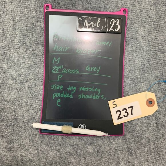 Vintage Anderson Little Strathmore Blazer Mens 44 Camel Hair 2 Button Sport Coat - Picture 14 of 15